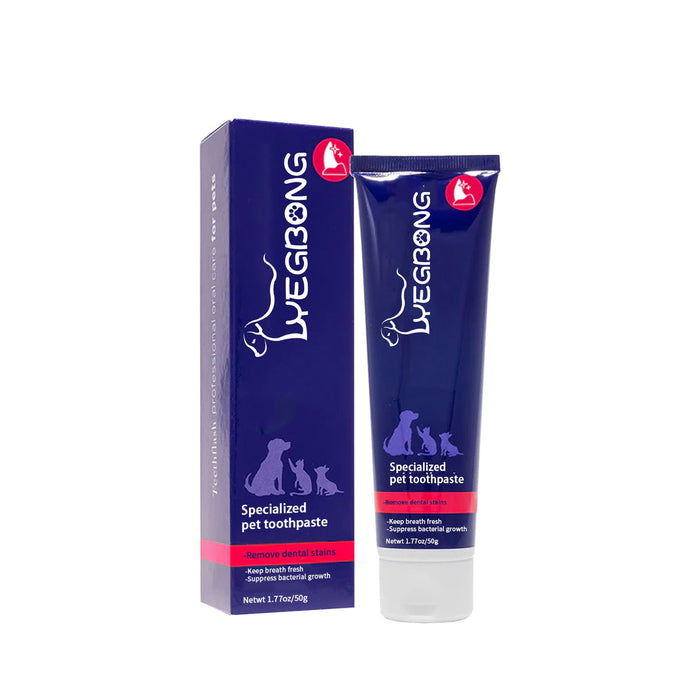 Oral Cleansing Cream For Pets, Clean Bad Breath Tartar Stains, Whitening Teeth Cream For Cats And Dogs