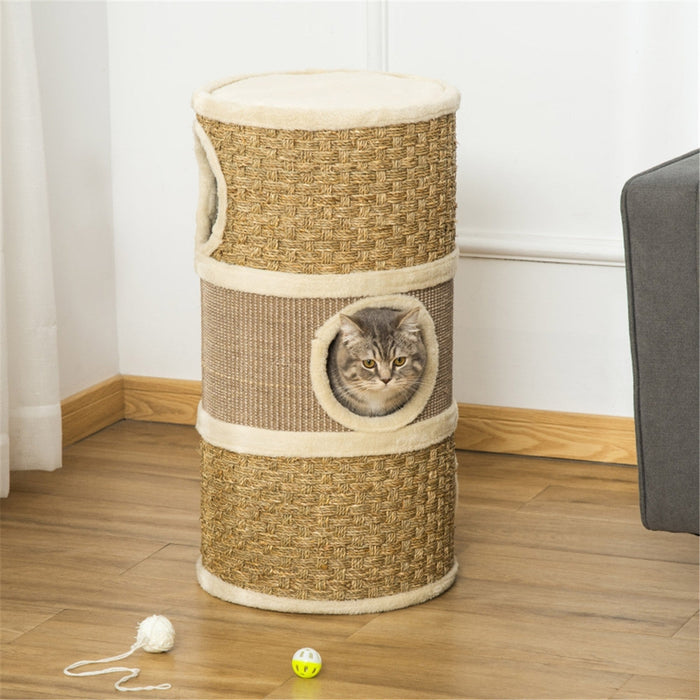 Wooden Cat House, Cat Tree, Cat Climbing Tower