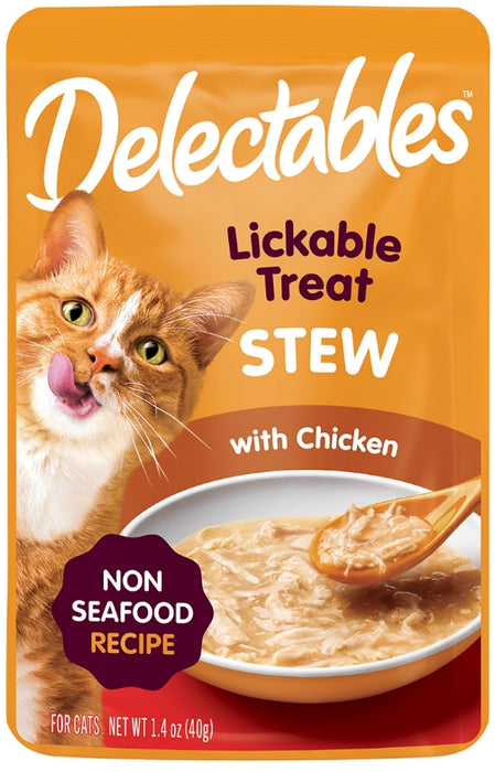 Hartz Delectables Stew Lickable Treat for Cats Chicken