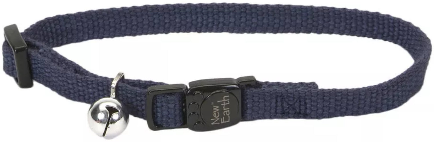 Coastal Pet New Earth Soy Breakaway Cat Collar Indigo