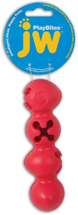 JW Pet PlayBites Caterpillar Dog Treat Toy