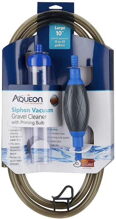 Aqueon Siphon Vacuum Gravel Cleaner with Priming Bulb