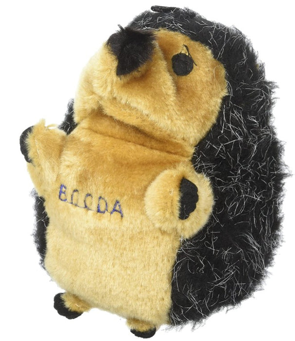 PetMate Booda Zoobilee Plush Hedgehog Dog Toy