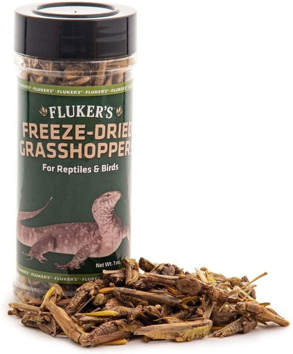Flukers Freeze-Dried Grasshoppers for Reptiles and Birds