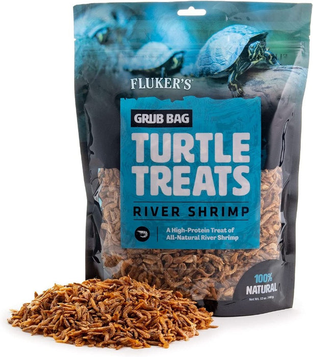 Flukers Grub Bag Turtle Treat River Shrimp