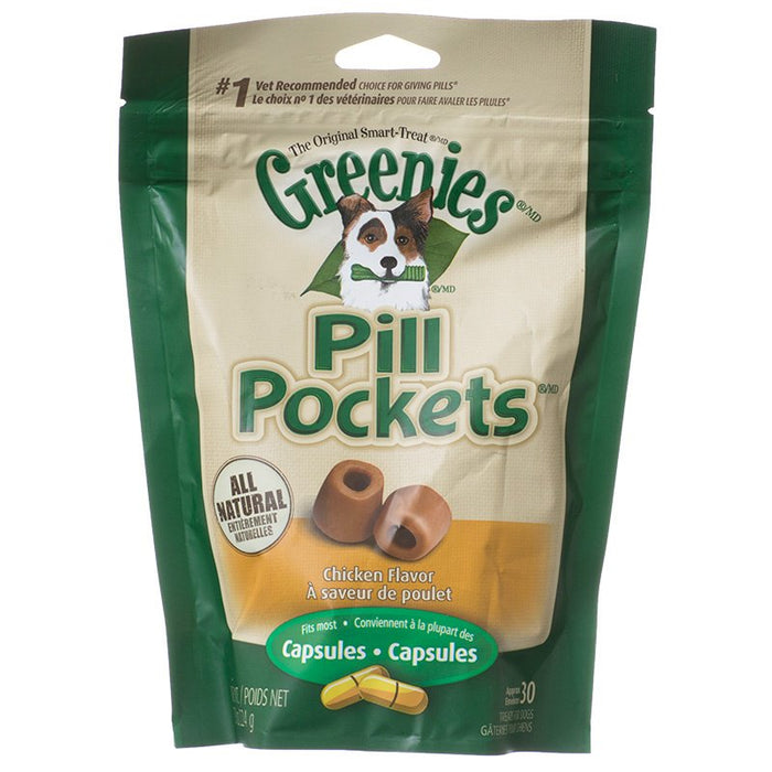 Greenies Pill Pockets Chicken Flavor Capsules