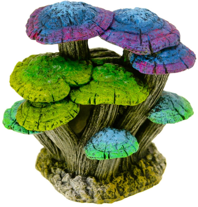 Blue Ribbon Exotic Environments Driftwood Mushroom Garden