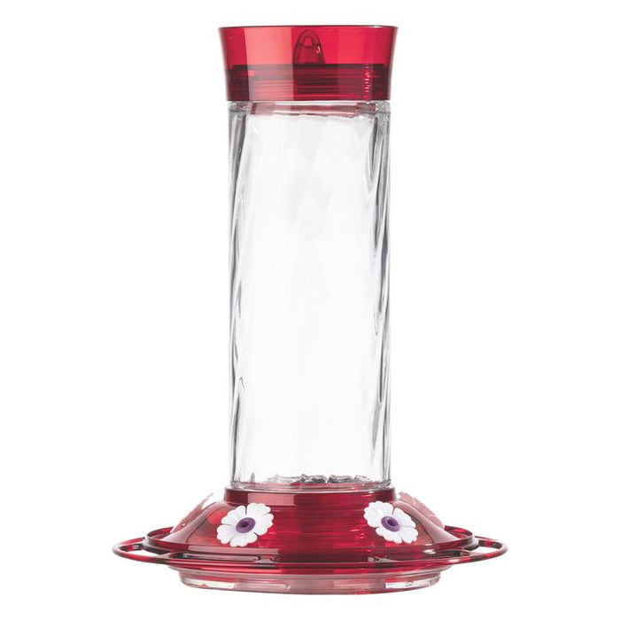 More Birds Diamond Glass Hummingbird Feeder