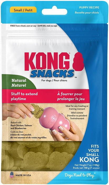 KONG Snacks for Dogs Puppy Recipe Small