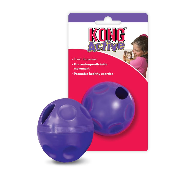 KONG Active Cat Treat Ball Cat Toy