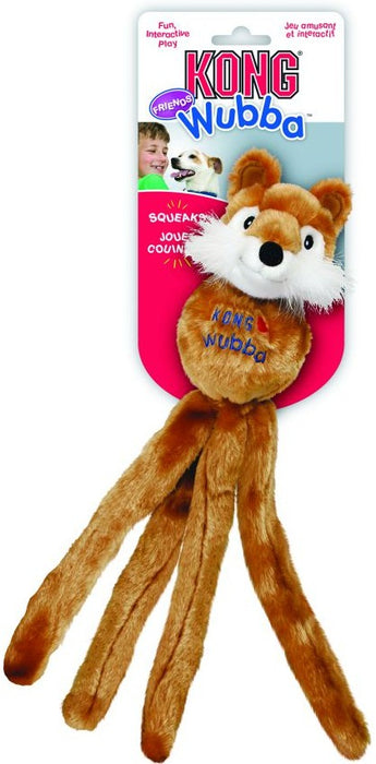 KONG Wubba Friends with Squeaker Dog Toy Small