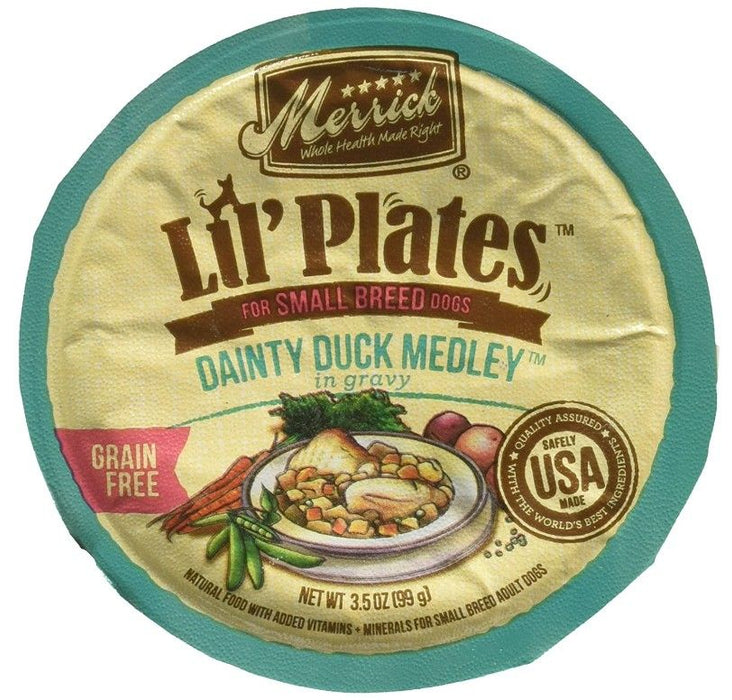 Merrick Lil' Plates Grain Free Dainty Duck Medley