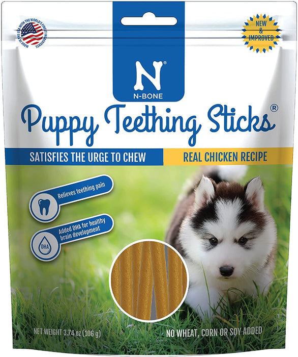 N-Bone Puppy Teething Treats Chicken Flavor