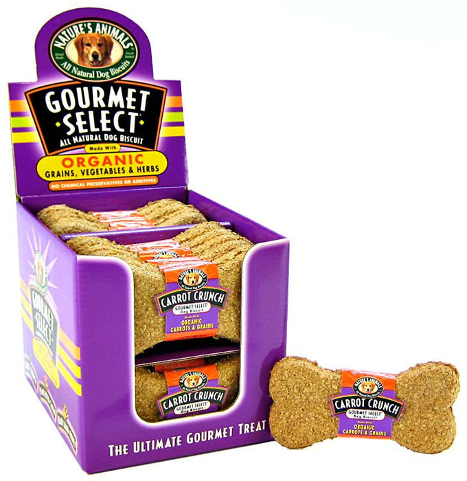Natures Animals Gourmet Select Biscuits Carrot Crunch