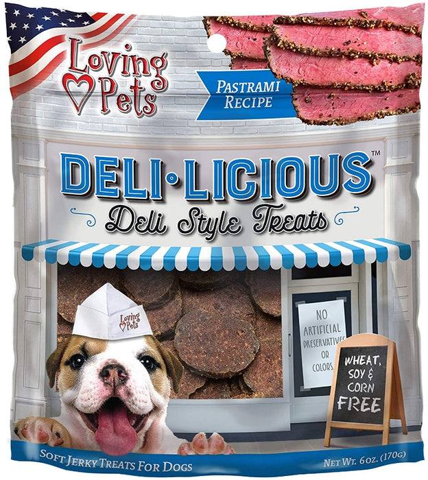 Loving Pets Deli-Licious Deli Style Treats Pastrami Recipe