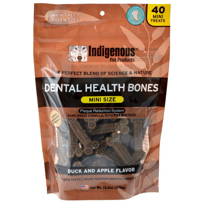 Indigenous Dental Health Mini Bones Duck and Apple Flavor