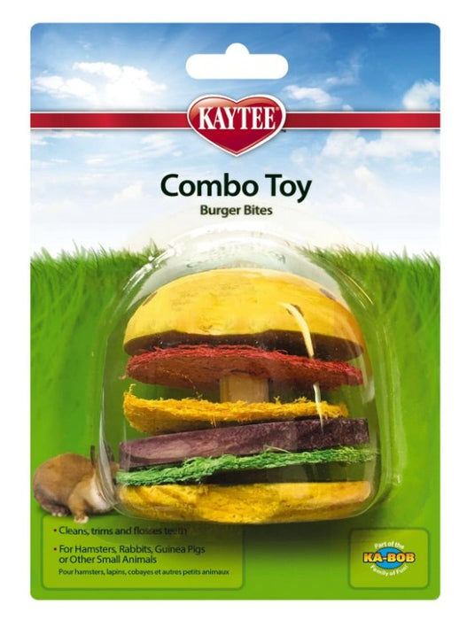 Kaytee Combo Toy Burger Bites