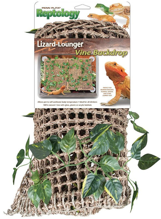 Reptology Lizard-Lounger Vine Backdrop