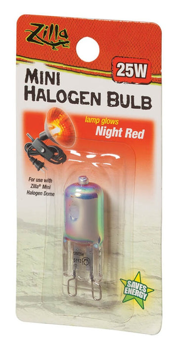 Zilla Mini Halogen Bulb Night Red