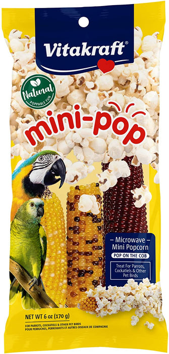 Vitakraft Mini-Pop Corn Treat for Pet Birds