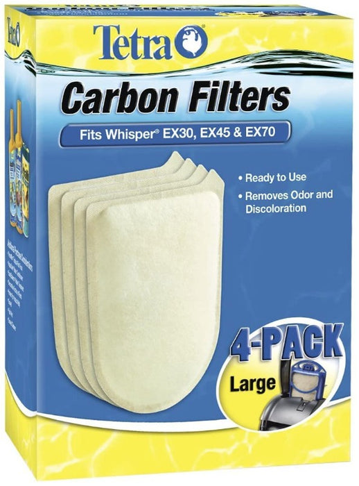 Tetra Carbon Filters for Whisper EX Power Filters Large