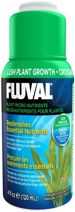 Fluval Plant Micro Nutrients Lush Plant Growth Replenishes Essential Nutrients for Aquarium Plants