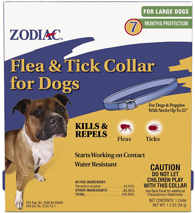 Zodiac Flea and Tick Collar for Large Dogs